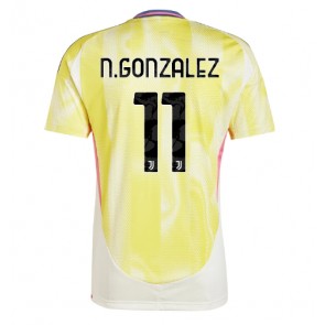 Juventus Nicolas Gonzalez #11 Replika Udebanetrøje 2024-25 Kortærmet